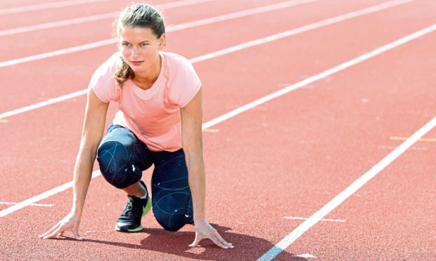 Aberdeen athlete Zoey Clark.