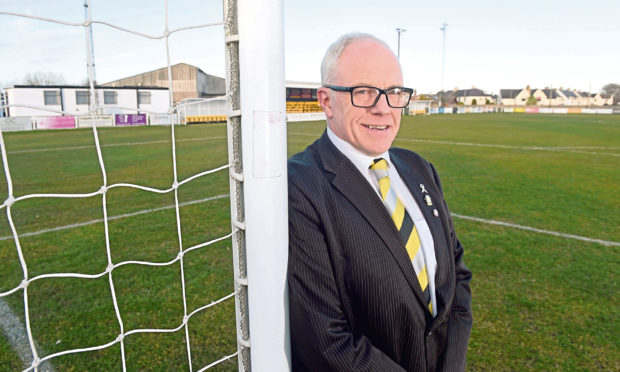 Nairn County chairman Donald Matheson.