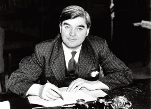 ‘WELL DONE, BOYO’: Aneurin ‘Nye’ Bevan, a Welsh Labour politician, was the health minister responsible for the formation of the NHS.