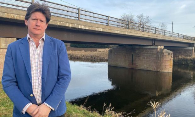 Alexander Burnett has launched a petition calling for Aberdeenshire Council to receive more cash for bridge repairs.