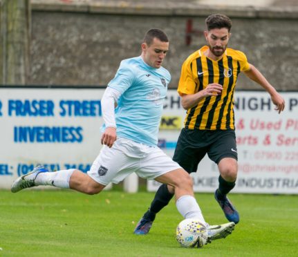 Nairn County defender Callum Maclean.