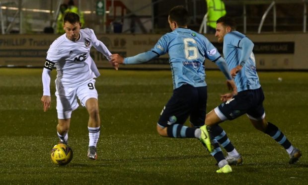 Cove Rangers captain Mitch Megginson.