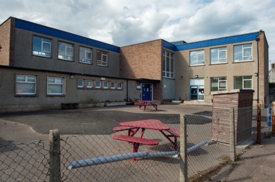 Portsoy School, where the nursery is located. Picture by Jason Hedges