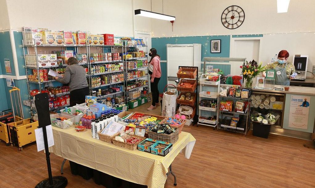 The Haven Community Larder in Stonehaven.