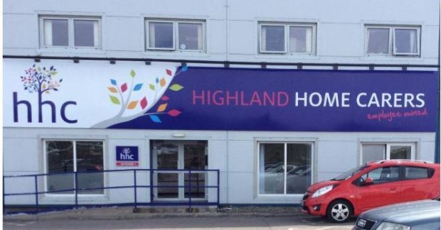 Highland Home Carers, where care worker Hugh Coleman was working.