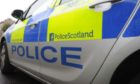 The two police cars collided on the A9, near Thurso.