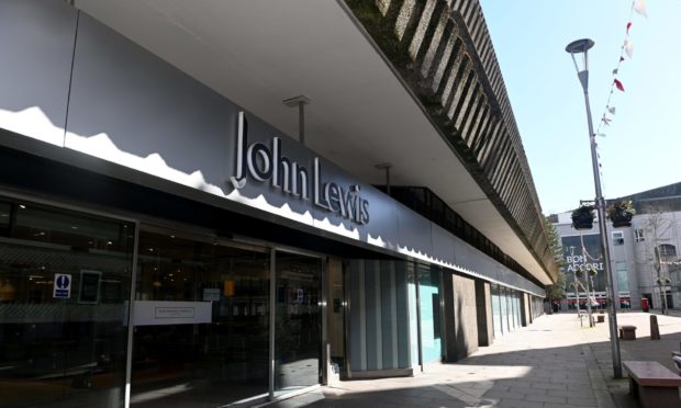 John Lewis, Aberdeen, has announced it is closing.