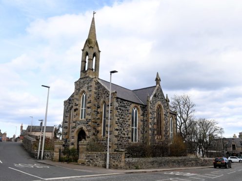St John The Baptist Church in Portsoy which could be turned into restaurant. 
Picture by KATH FLANNERY