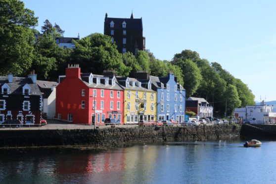 Mr Dyer's body was discovered this morning at Rockburn, Tobermory.