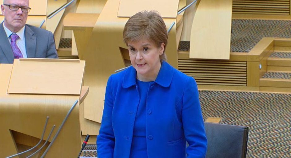 Nicola Sturgeon.