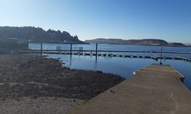 Oban pontoons were just one of the Argyll locations used by film crews last year.