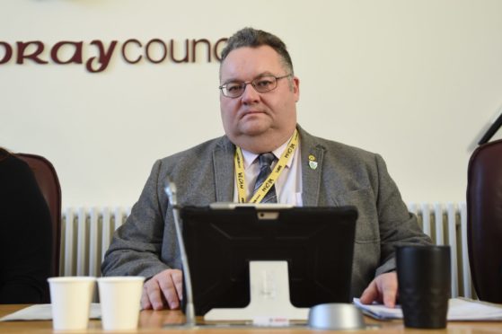 Graham Leadbitter has resigned from Moray Council.