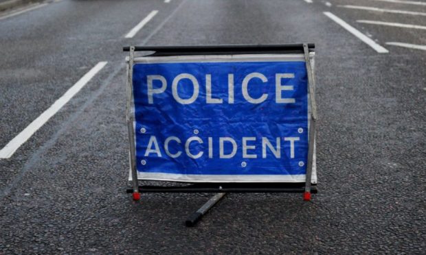Police closed the A90 Ellon to Blackdog road, near Tipperty, following the crash