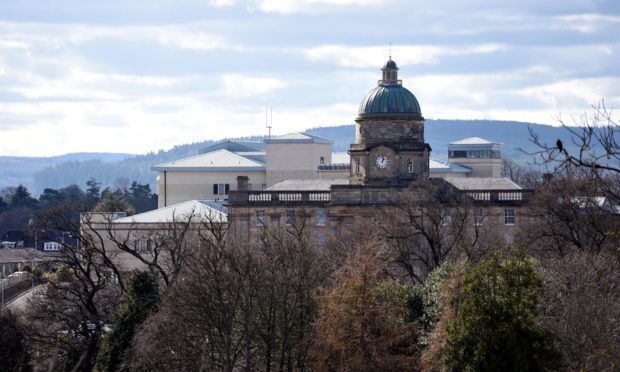 Dr Gray’s Hospital from Ladyhill in Elgin.