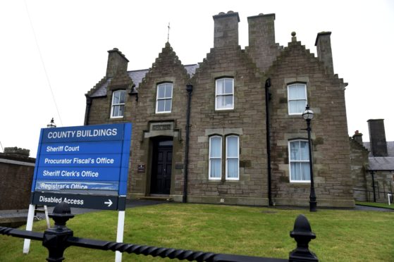 Lerwick Sheriff Court, King Erik Street, Shetland.