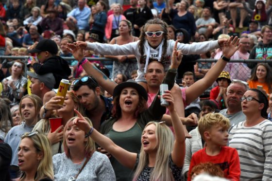 The crowd at the most recent Belladrum Festival in 2019. Picture by Kenny Elrick