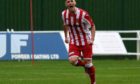 Archie Macphee in action for Formartine United.