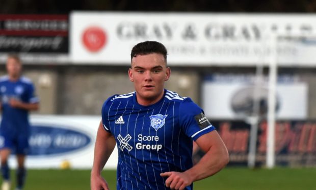 Ben Armour scored four goals for Peterhead this season.