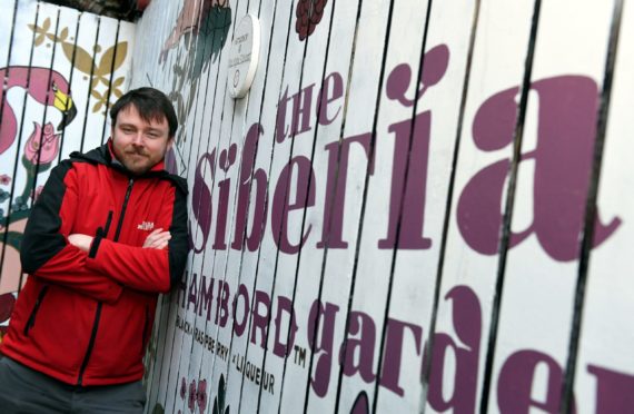 Stuart McPhee, of Siberia Bar and Hotel, is looking forward to an exciting 2023. Picture Kami Thomson/DC Thomson