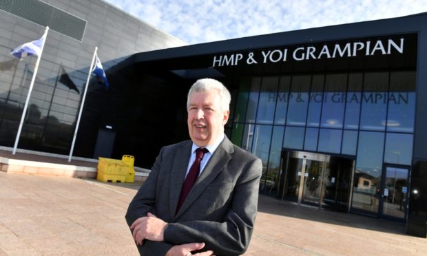 Lewis Macdonald at HMP Grampian.