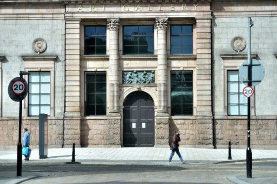 Aberdeen Art Gallery will reopen next month. Picture: Scott Baxter