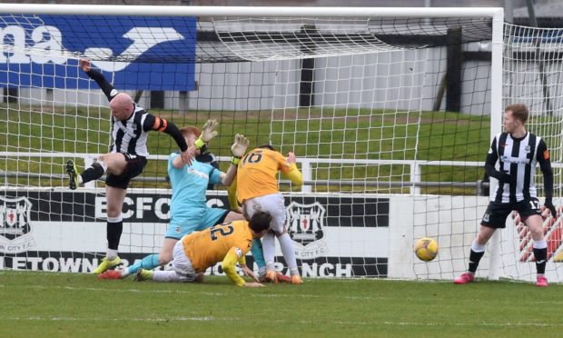 Elgin City suffered defeat on their return to League Two action.