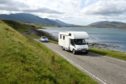 A motorhome on the NC500 at the Kyle of Durness. Highland Council wants to improve visitor experience in the region with a £1.5m visitor management strategy