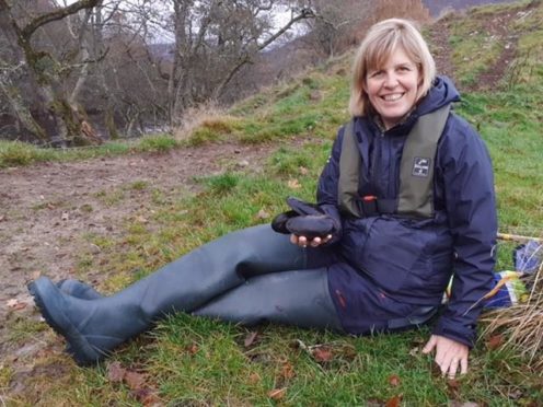 Sally Mackenzie helps to restore freshwater habitats and species.