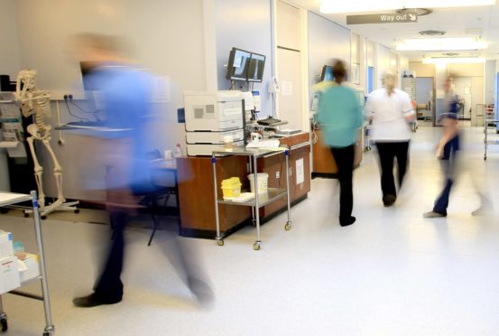 Hospitals are struggling to meet waiting times. Image: PA
