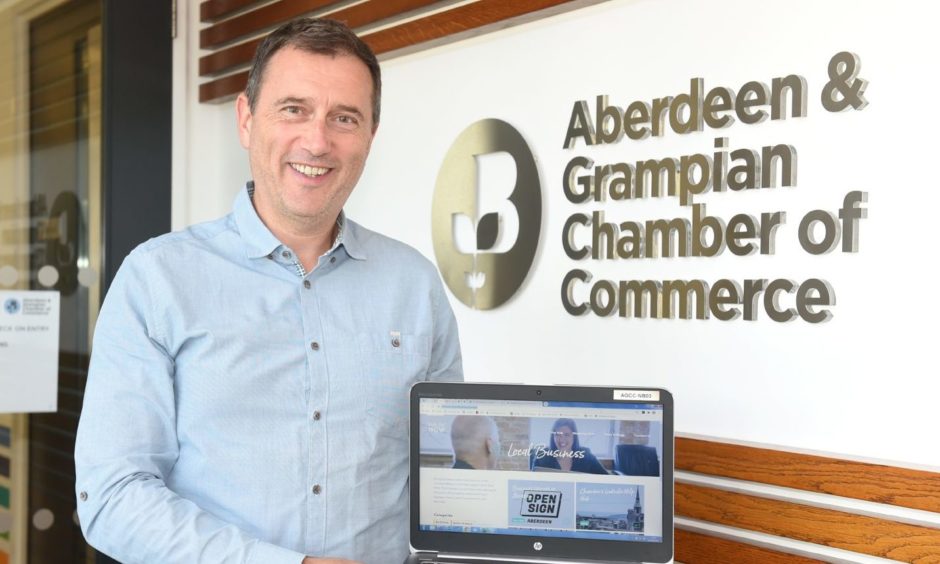 Aberdeen & Grampian Chamber Of Commerce chief executive Russell Borthwick, who believes the council ending remote work would be a boon to the city centre