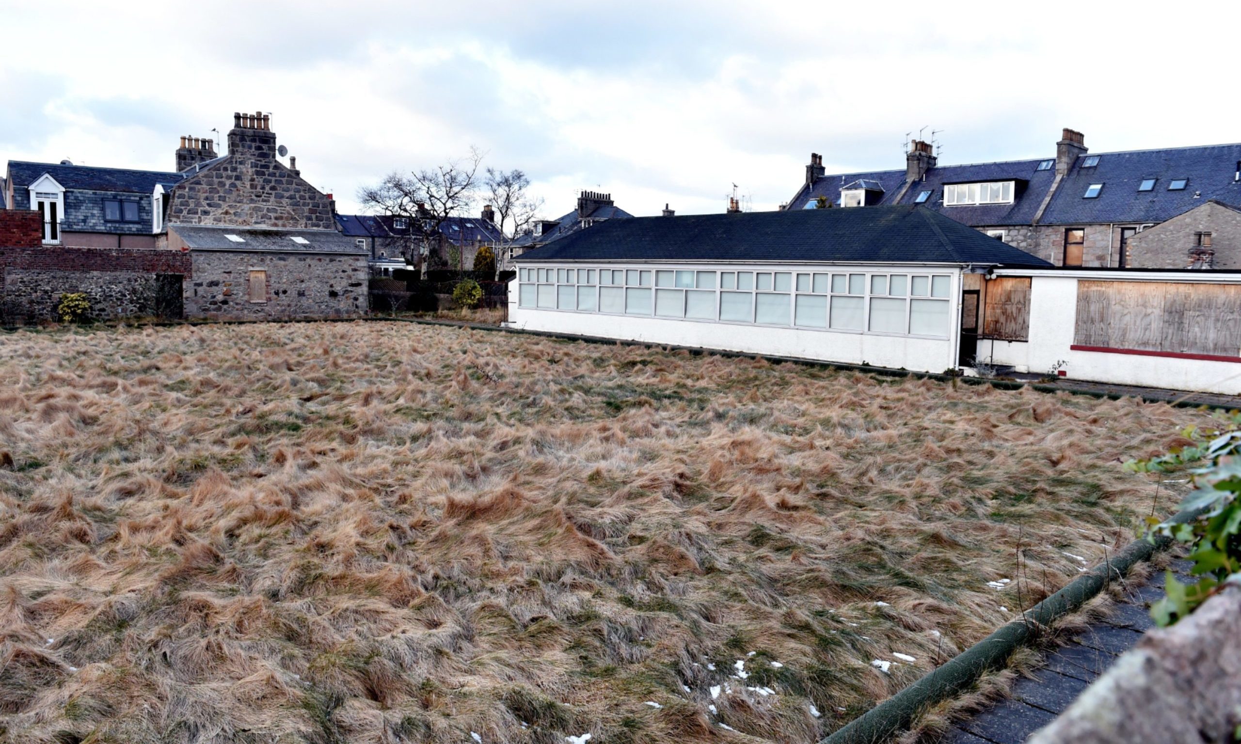 Bonnymuir Bowling Green in Aberdeen, before the community asset transfer.