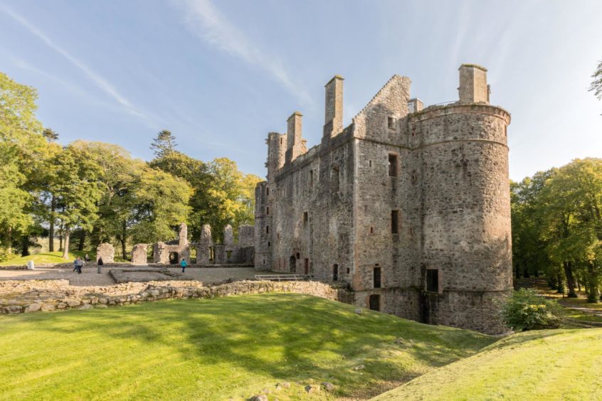 Photo of Huntly Castle, supplied by Historic Environment Scotland