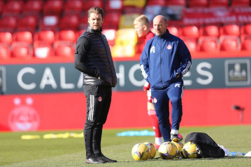 New Aberdeen coach Allan Russell.