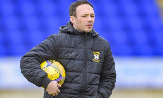 East Fife boss Darren Young.