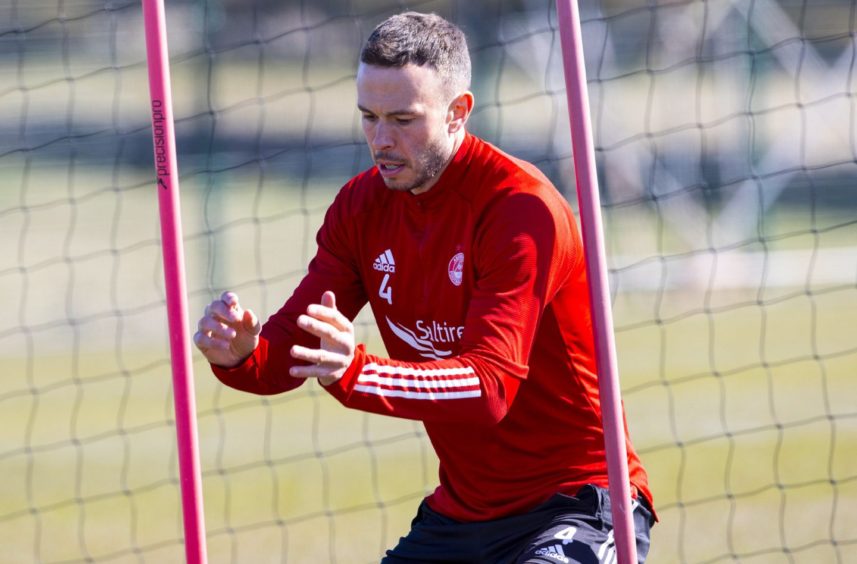 Andy Considine during training.