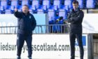 Caley Thistle interim coaching pair Neil McCann and Billy Dodds.