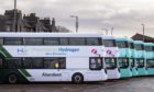 First Bus' hydrogen fleet hits has been pulled from service. Supplied by First Bus.