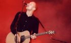 Coldplay frontman Chris Martin performing live in 2001, the year the band played the Music Hall in Aberdeen.