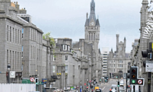 Aberdeen city centre.