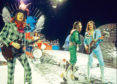 MUSCIAL ICONS: British glam rock group Slade were one of the first names in truly over the top 1970s style.