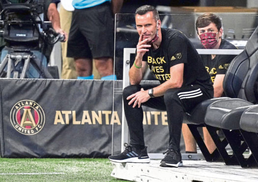 Stephen Glass during his time with Atlanta United.