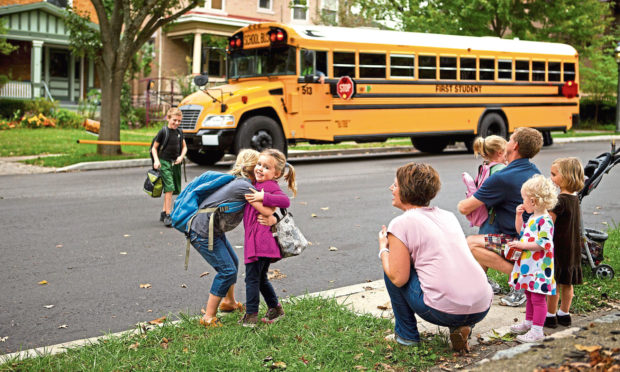 Selling its school bus operation and other divisions across the Atlantic will help FirstGroup focus on its UK businesses