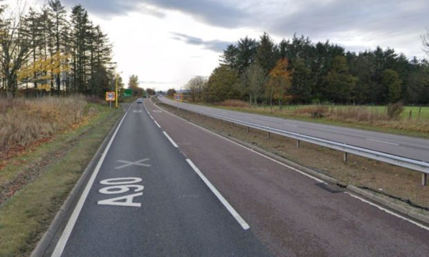 A90 at Laurencekirk. Image: Google.