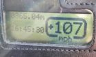 Police clocked the man going at 107mph on the A96. Picture from @PolScotRPU