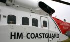 A Sikorsky S-92 search and rescue helicopter was involved in the incident. Image: Maritime and Coastguard Agency/PA Wire.
