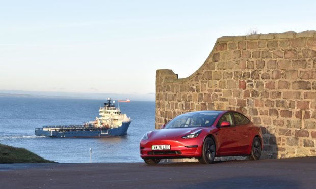 Tesla has opened a service centre and single-vehicle showroom in Aberdeen.