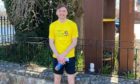 Connor Goldbek completes seven marathons in seven days to raise money for Highland Hospice.