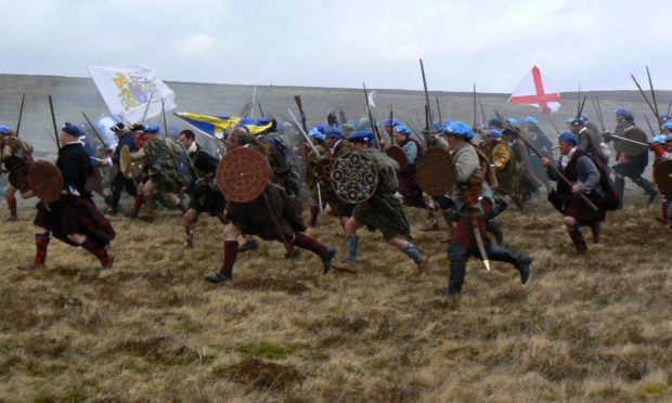 Culloden battle charge.