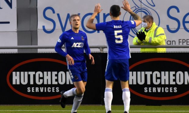 Cove Rangers defender Harry Milne.