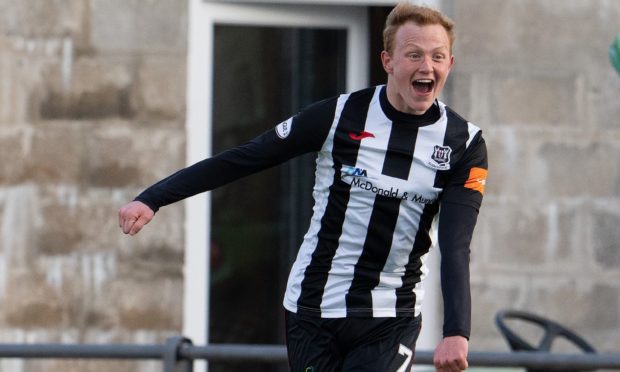Elgin City midfielder Russell Dingwall.